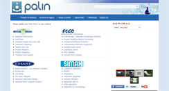 Desktop Screenshot of palineurope.com